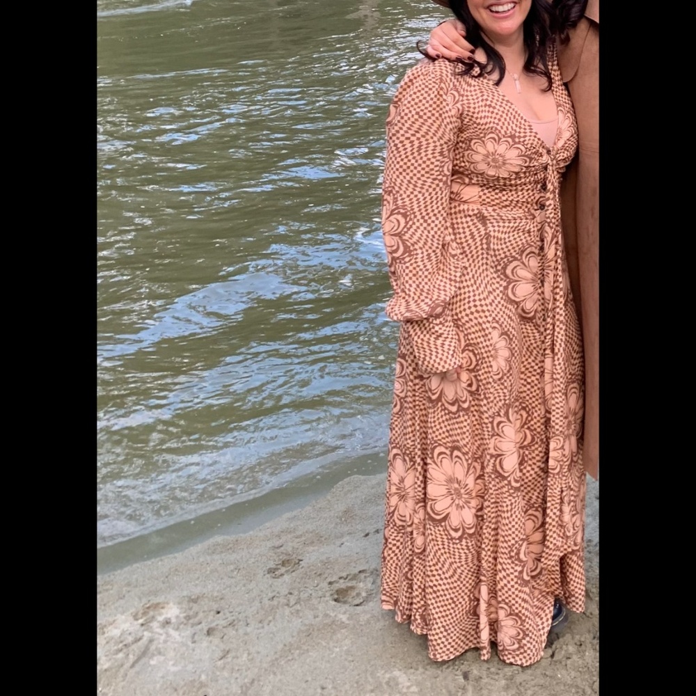Free People size s maxi dress